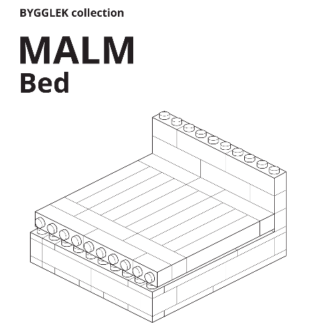 IKEA Lego furniture manual