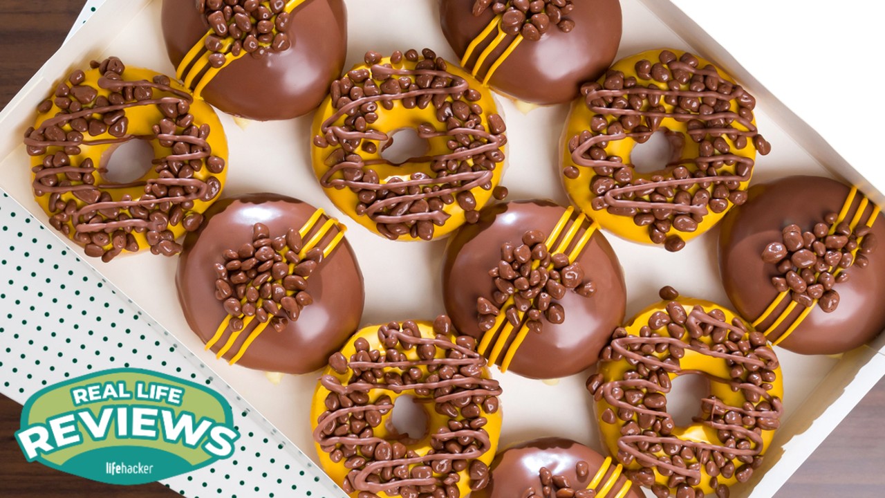 Krispy Kreme’s Crunchie Doughnuts Are the Best Of Both Worlds