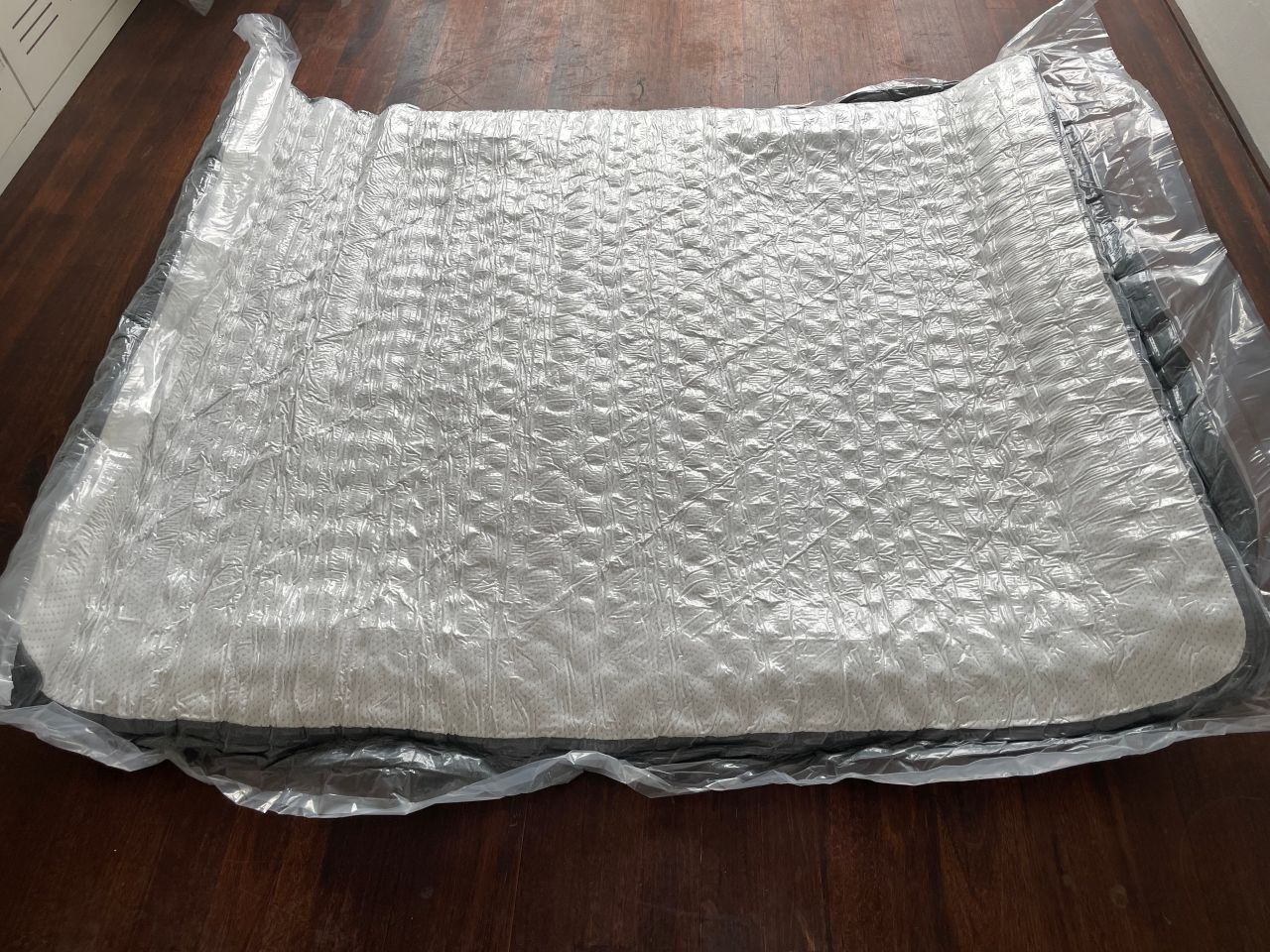 eva mattress review unrolling