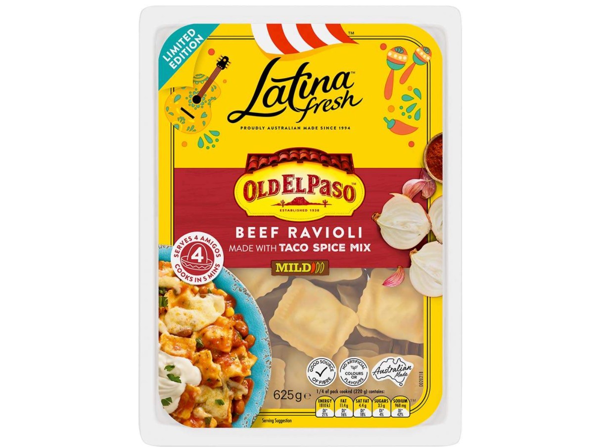 latina fresh taco ravioli