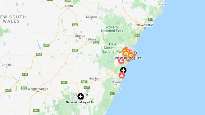 Stay on Top of Australia’s COVID-19 Hot Spots With This Google Map