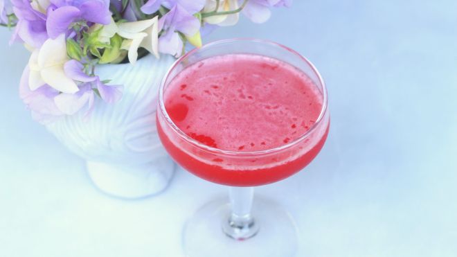 Blend Two Pink Liqueurs Into a Campberry Cooler