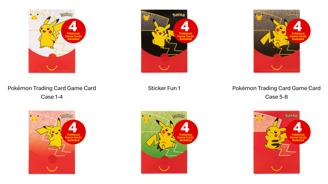 Maccas Is Releasing Pokemon Cards As Happy Meal Toys But You’ll Have To Be Quick If You Wanna Catch Them All