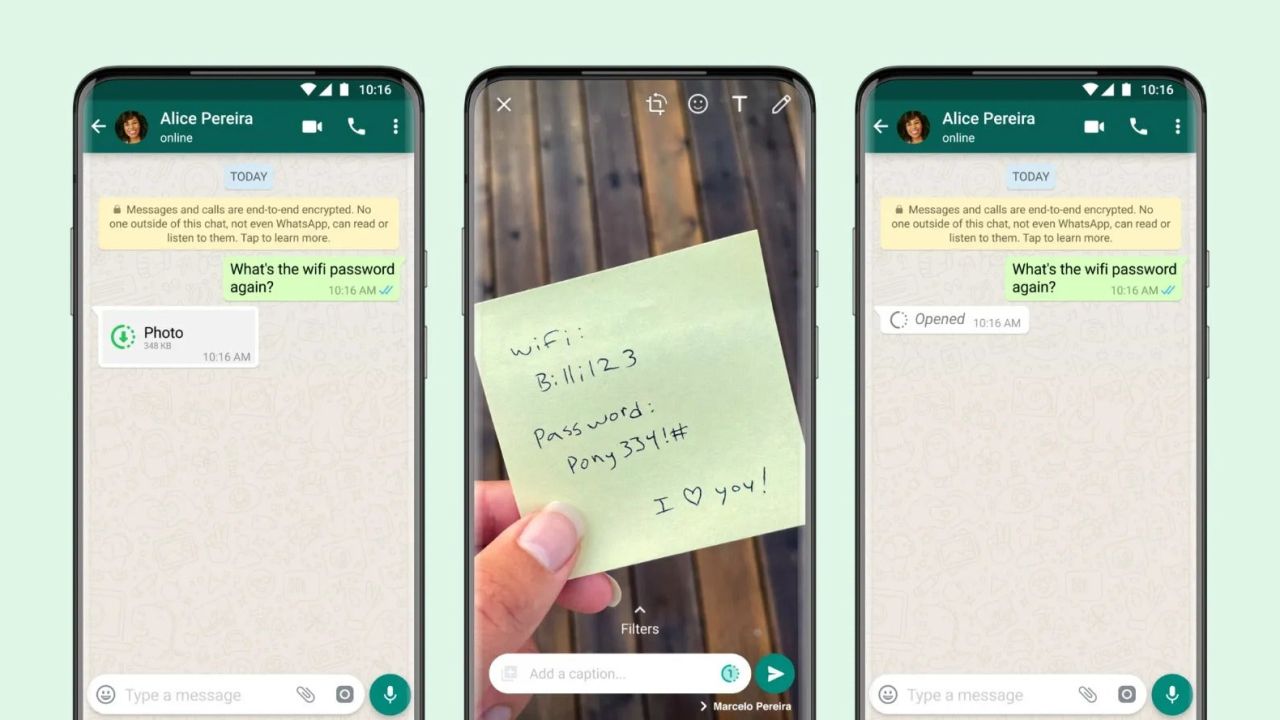 How to Send Disappearing Photos and Videos in WhatsApp