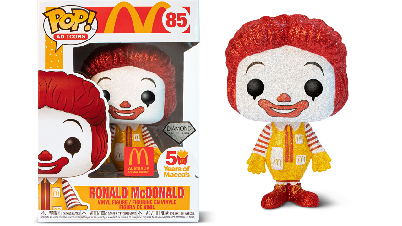 Australia Is Getting An Exclusive Ronald McDonald Funko Pop Vinyl