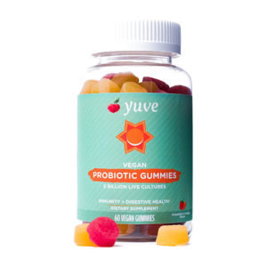  Click on the image to open expanded view Yuve Vegan Probiotic Sugar-Free Gummies