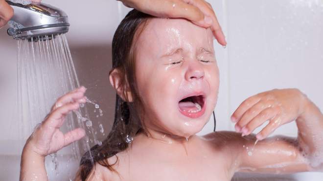 How to Get Your Kid to Stop Screaming When You Wash Their Hair