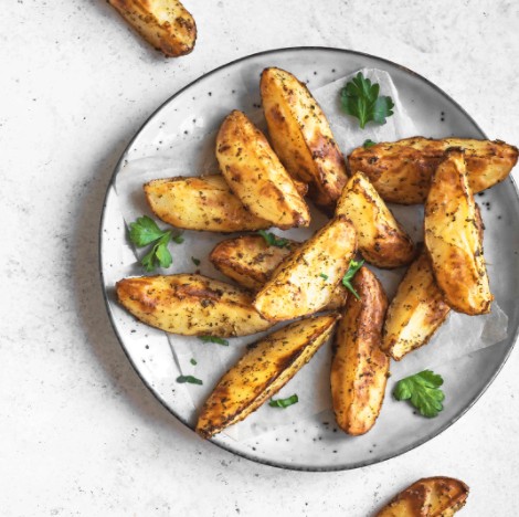 oven baked wedges