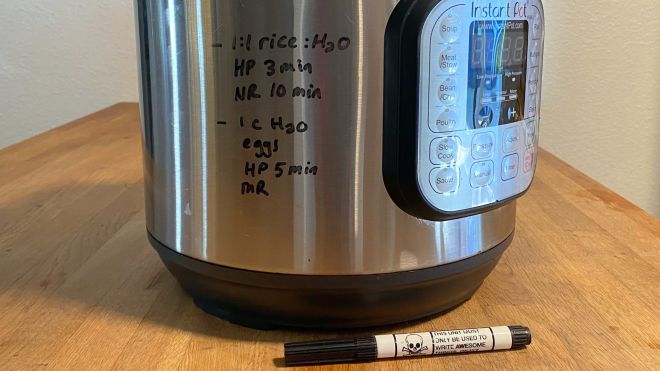 The Easiest Way to Keep Track of Your Favourite Pressure Cooker Settings