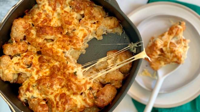 How to Make Cheesy Potato Bake in an Airfryer