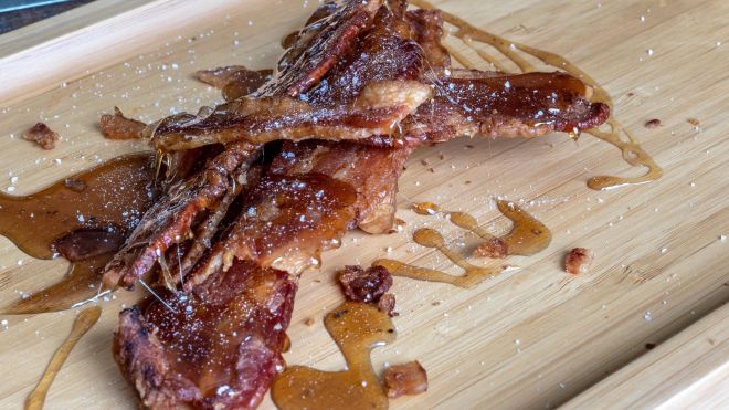 How to Make Maple Candied Bacon in Your Air Fryer