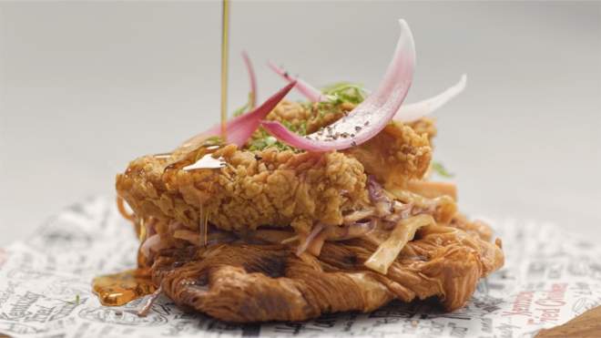 KFC for Breakfast? Wake Up to This Chicken and Croffles Recipe