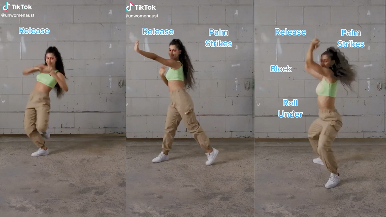 This TikTok Dance Challenge Is Actually a Guide to Basic Self-Defence