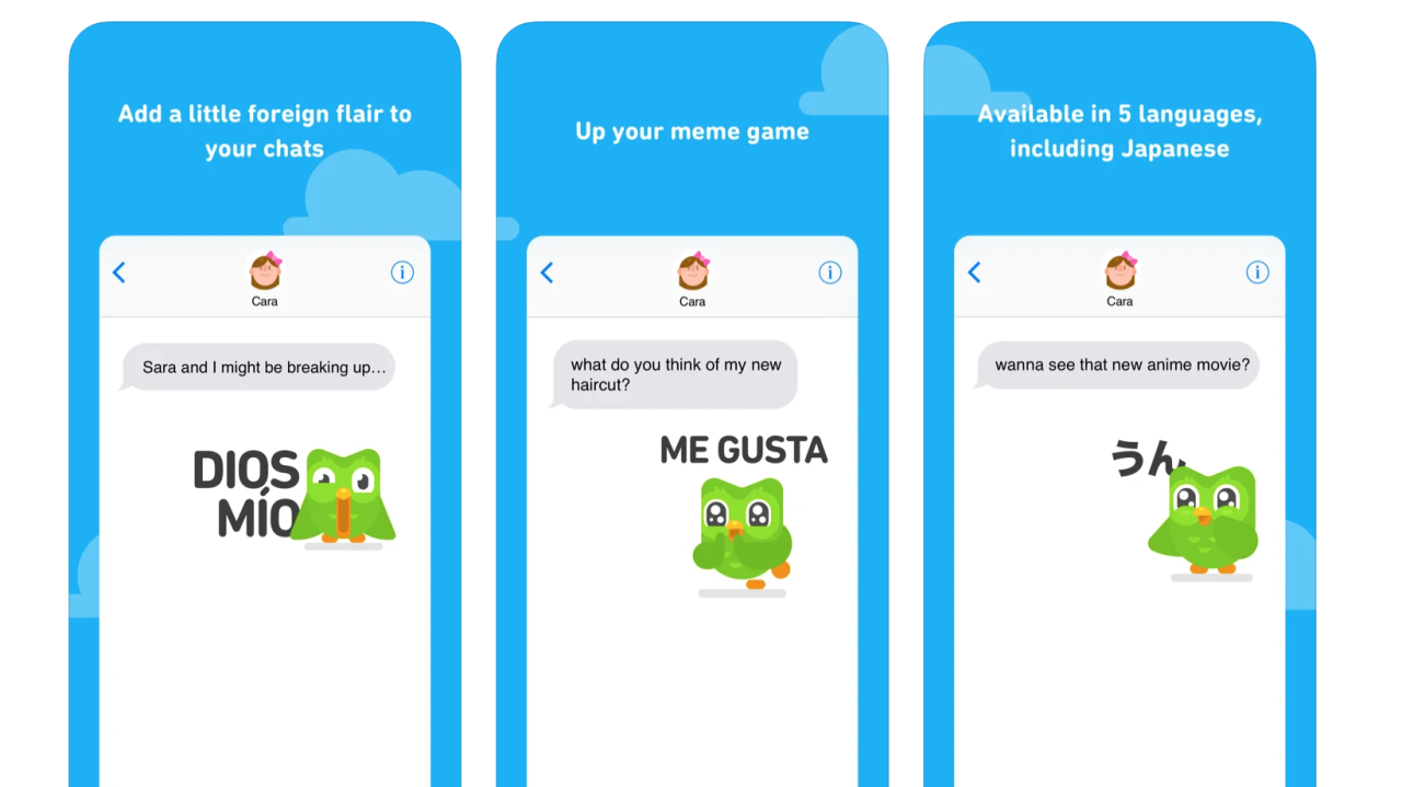 Screenshot: Duolingo