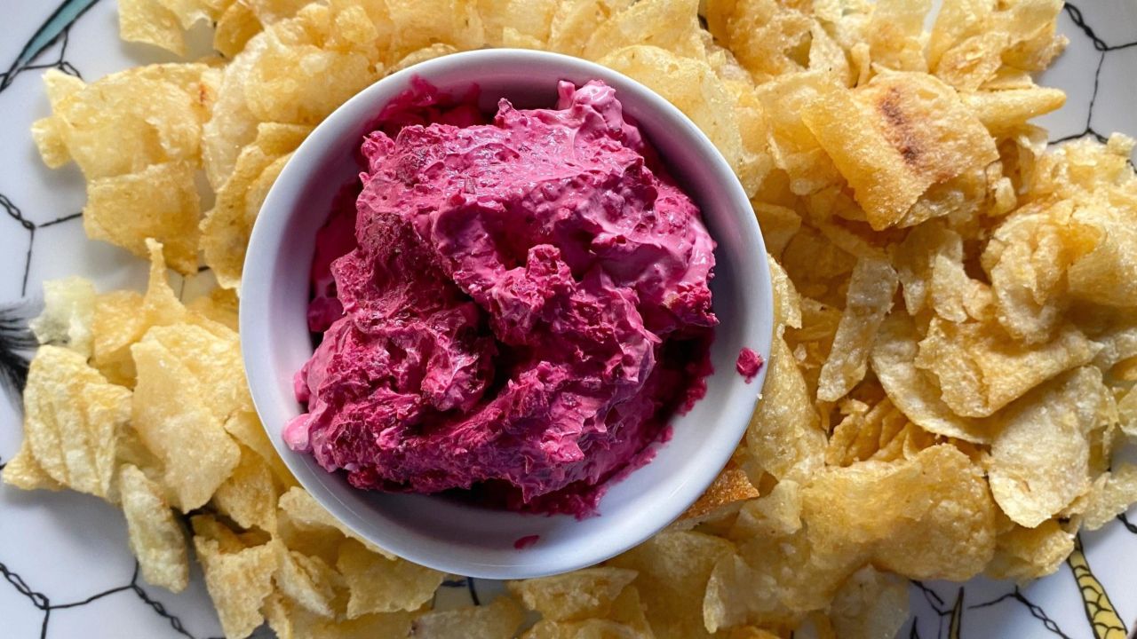 Make This 3-Ingredient Dip With Charred Beets