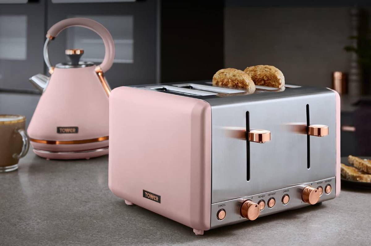 kettle and toaster set