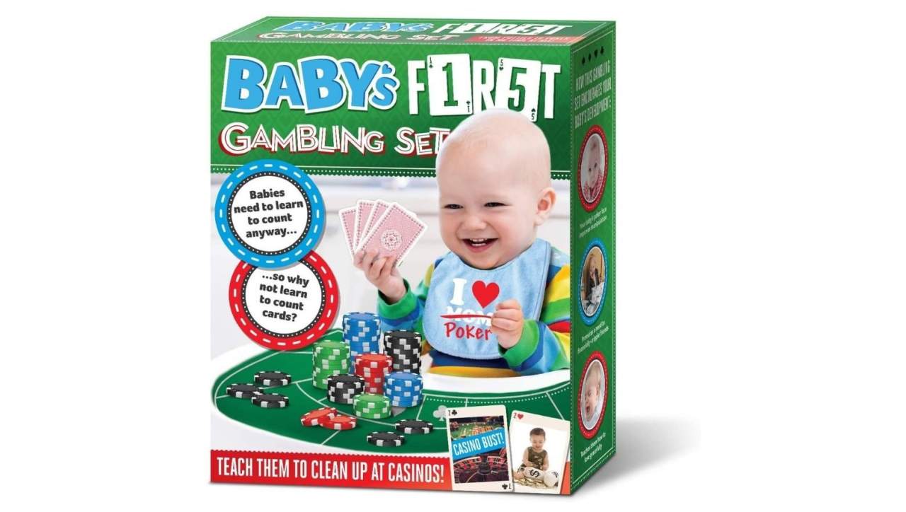 Secret Santa Gifts Baby's First Gambling Kit