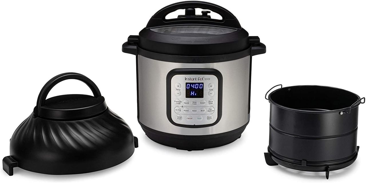 instant pot pressure cooker air fryer
