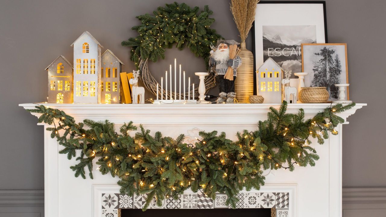 How to Decorate a Room With Christmas Greenery Without a Whole Tree