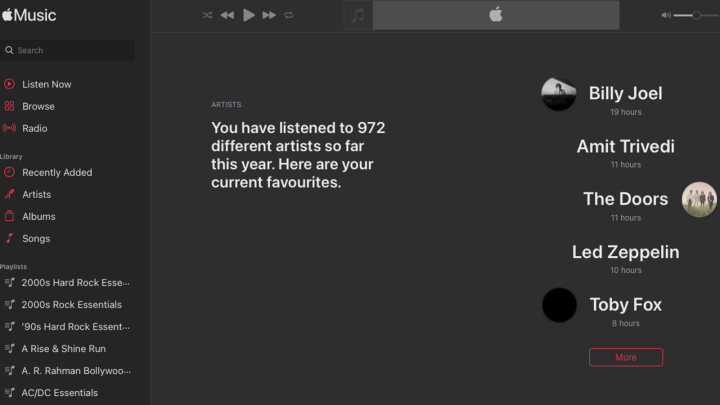 Apple Music Can Give You Spotify Wrapped-Style Stats, Sort of