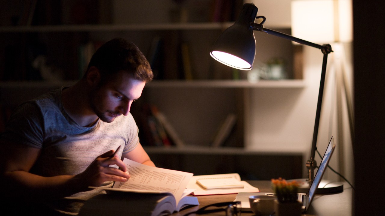 How Much Light Do You Really Need While Reading?