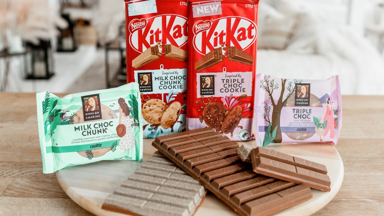 KitKat Is Teaming up With Byron Bay Cookies for Two New Flavours