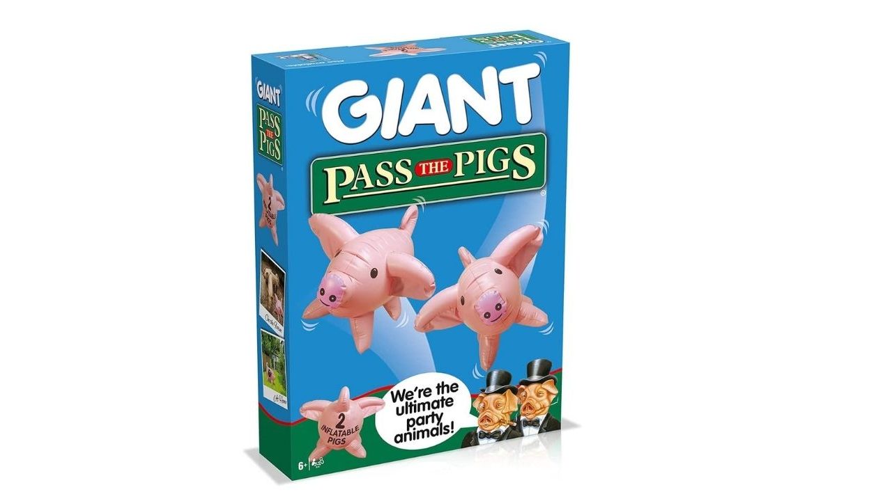Pass the Pigs inflatable version