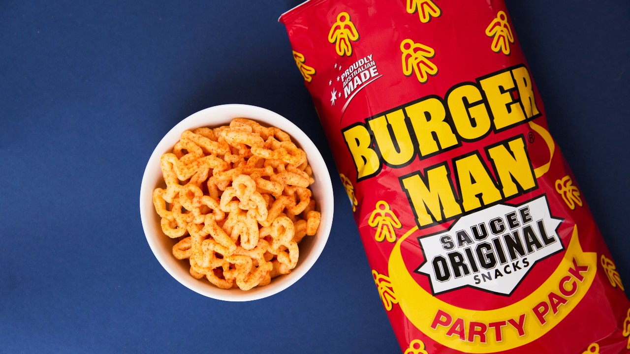 Burger Man Chips Are Back on Aussie Shelves, This Is Not a Drill