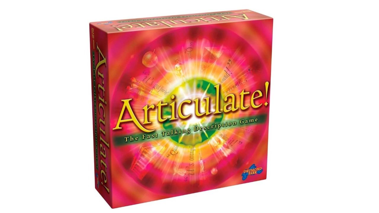 Articulate is a board game for the fast-thinking, fast-talking