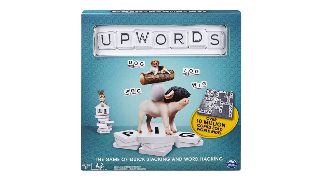 Upwords is a fun word game of the whole family