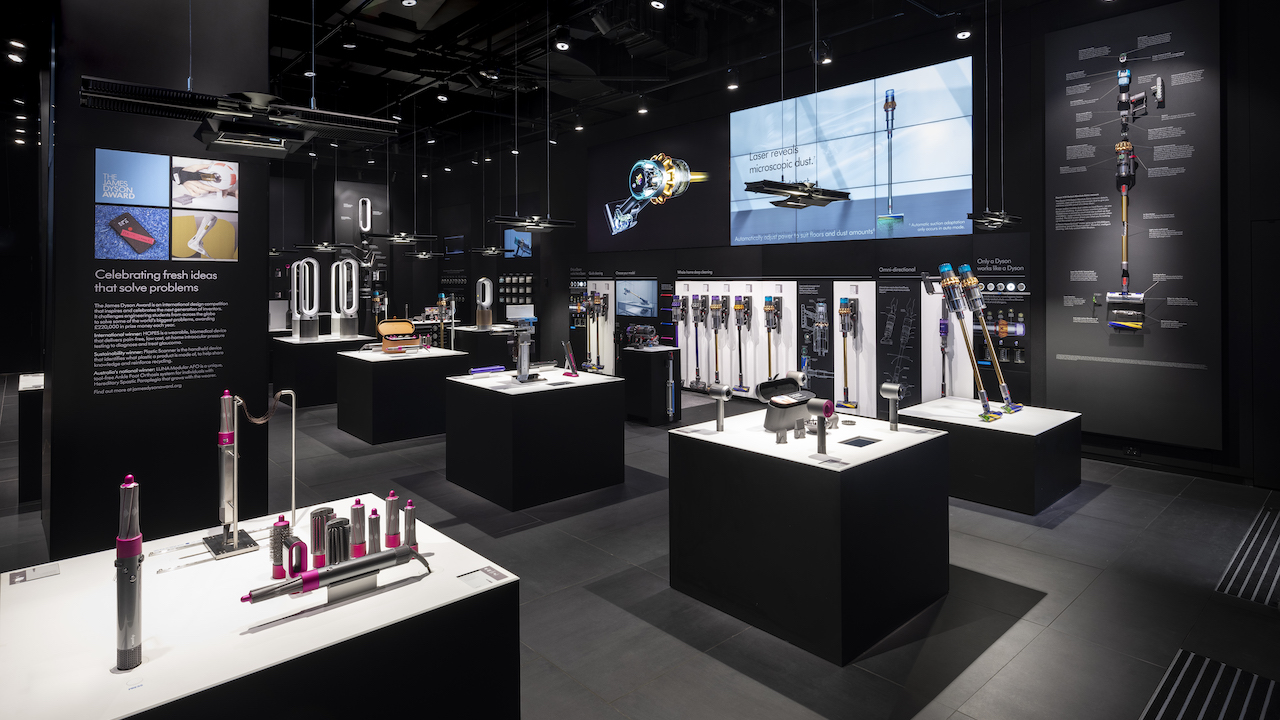 Play With Vacuums and Get Your Hair Done For Free at the New Dyson Demo Store