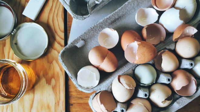 Why You Should Never Put Eggshells Back in the Carton