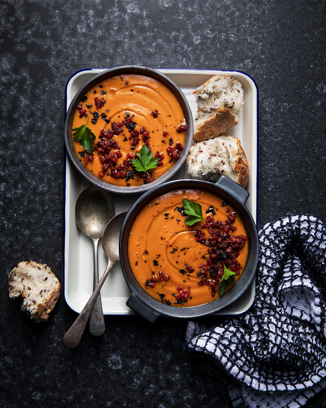 Chipotle roasted pumpkin soup recipe