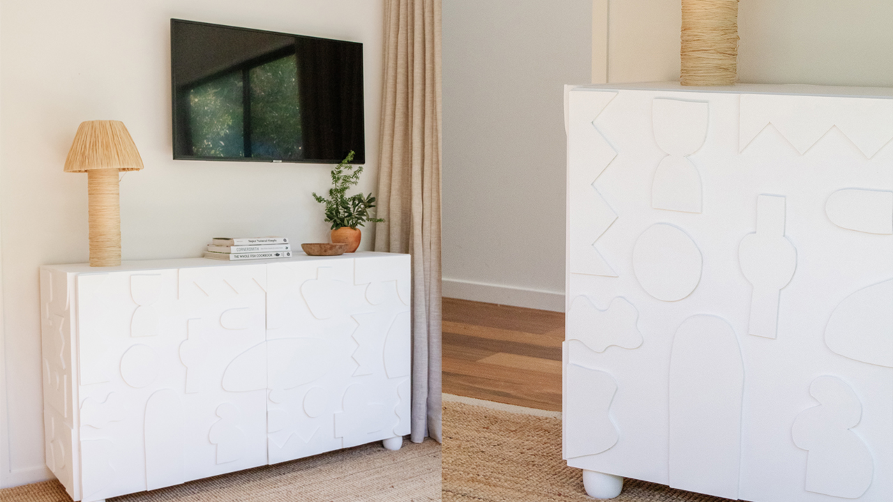 How to Turn a Cheap-Looking Storage Cube Unit Into a Cabinet