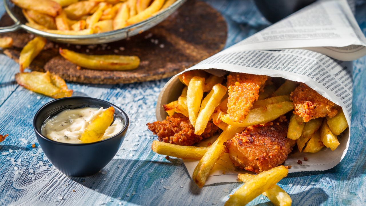 How to Make Healthy Fish and Chips with an Air Fryer