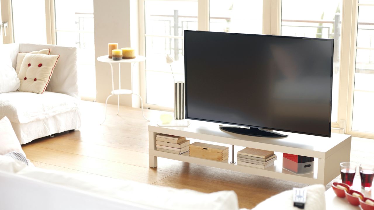 Living room 4k tv