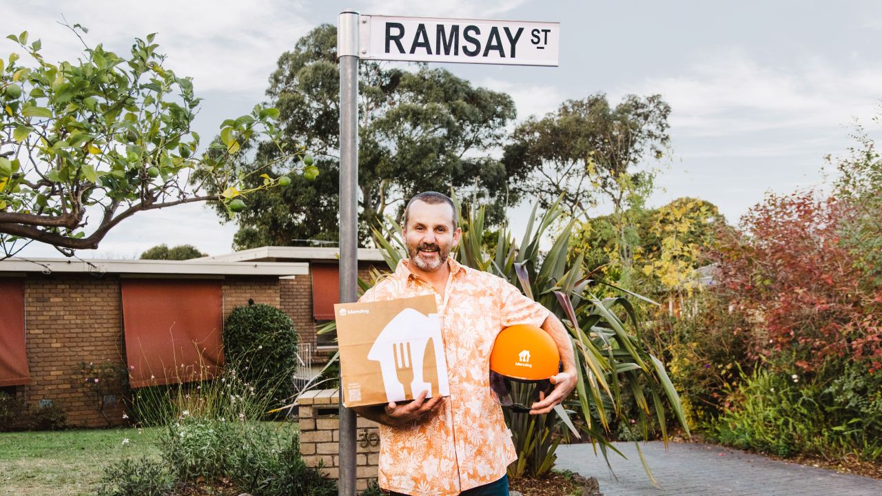 If You Live on a Ramsay Street, Menulog Wants to Shout You Dinner
