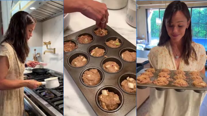 Jennifer Garner’s Latest Cooking Video Creates Apple Muffins and Cures Hiccups