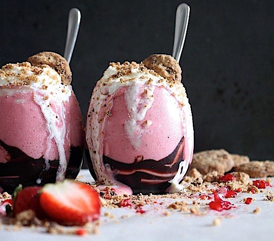 strawberry recipes shake