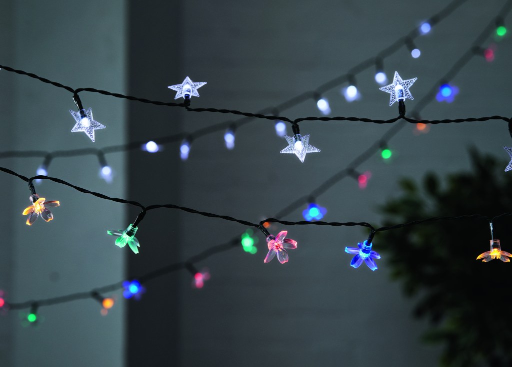 Christmas lights, decorations, trees ALDI. Image supplied