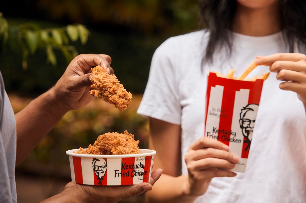 KFC Hot & Crispy menu