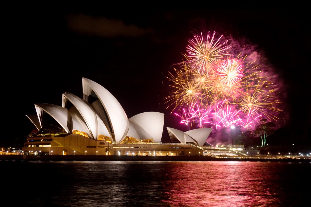 sydney fireworks australia NYE