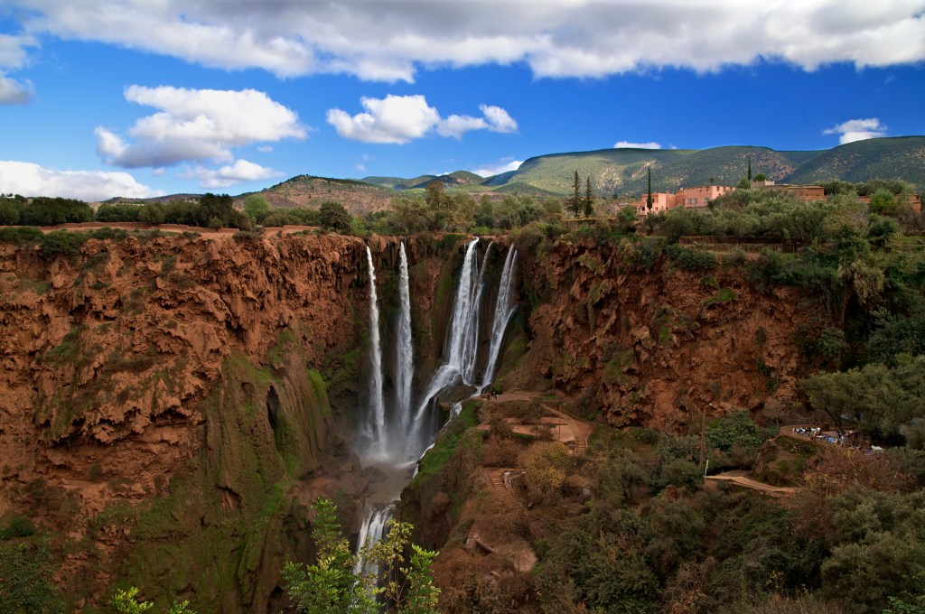Ouzoud waterfalls, Morocco. Image: Getty